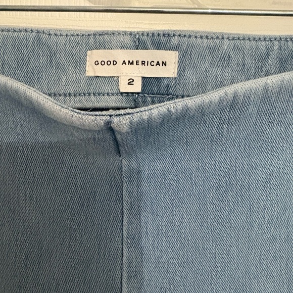 Good American Blue Flared Pants - Picture 2 of 4